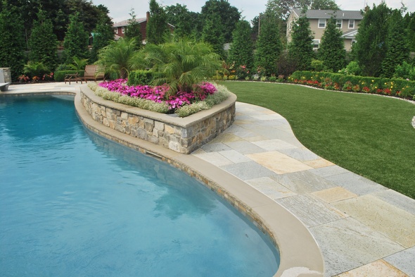 Jacksonville Artificial Turf Poolside