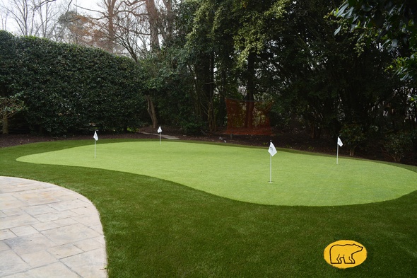 Jacksonville Backyard Putting Green
